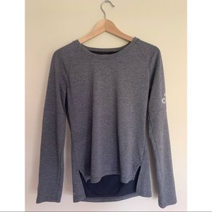 Grey Adidas long sleeve shirt